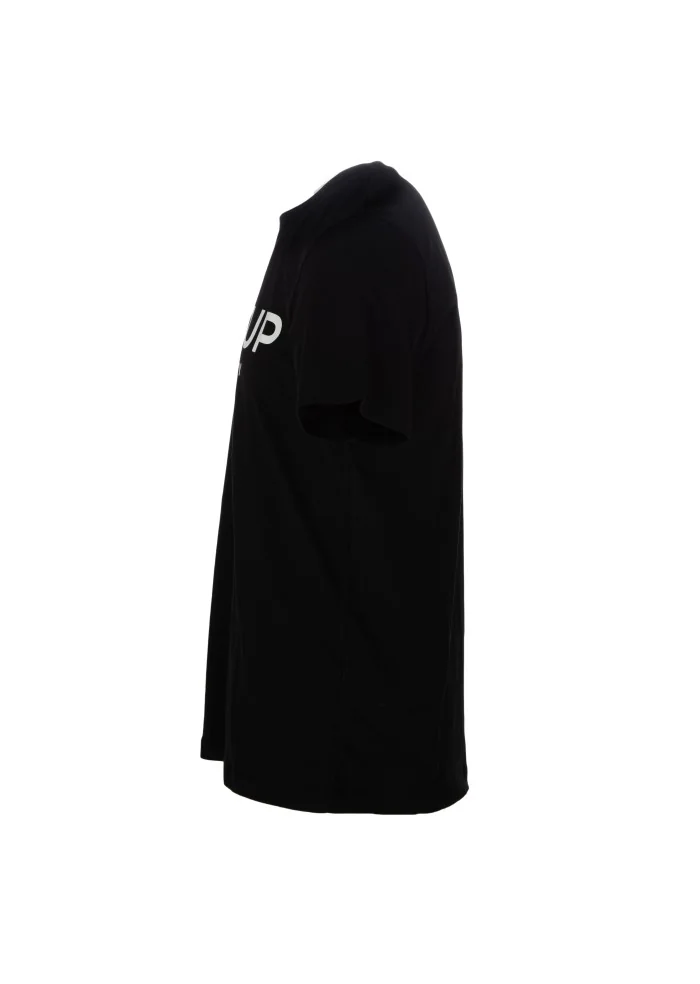 DONDUP | T-SHIRT GIROCOLLO LOGO NERO Offerta San Valentino