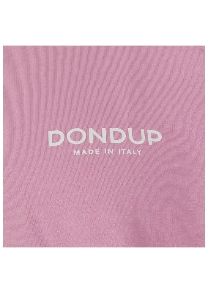 DONDUP | T-SHIRT LOGO CLASSICO ROSA Offerte speciali