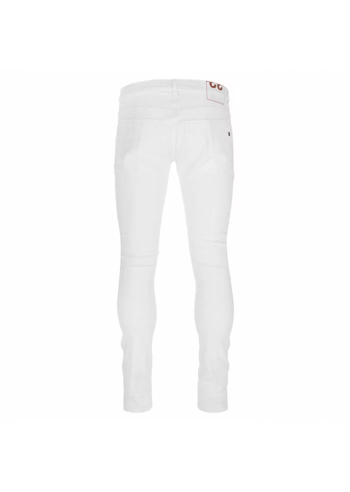 DONDUP | JEANS GEORGE SKINNY STRETCH BIANCO Ritorno libero