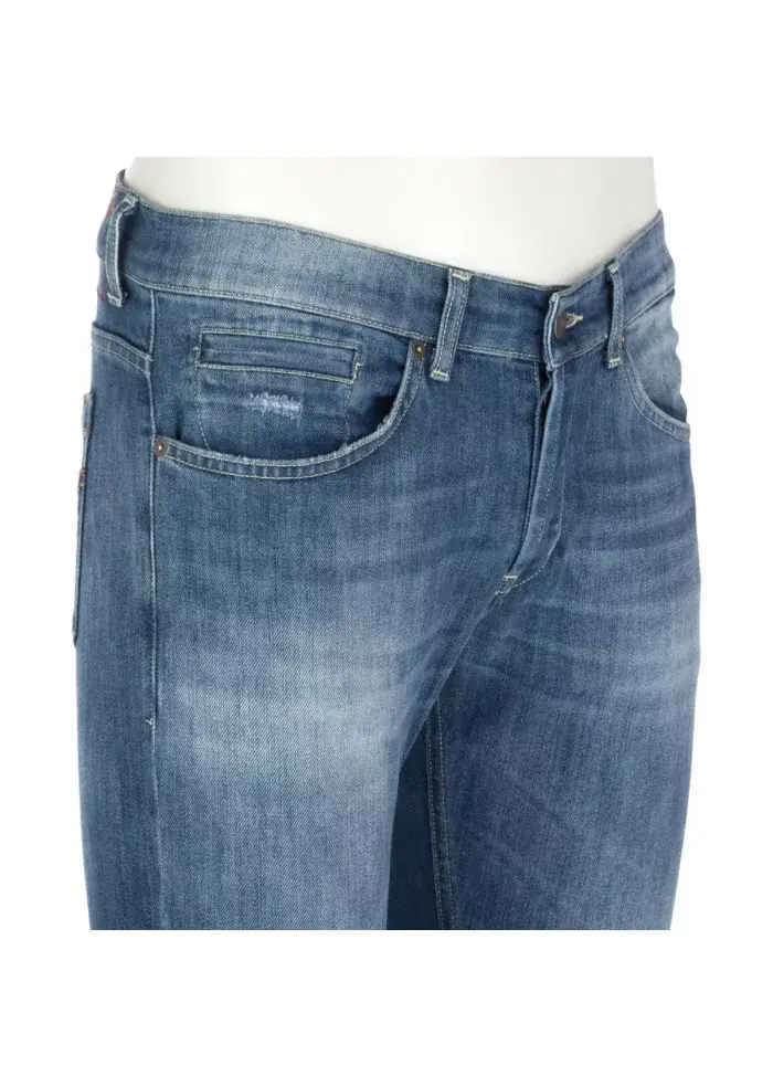 DONDUP | JEANS GEORGE SKINNY BLU SLAVATO Latest stili