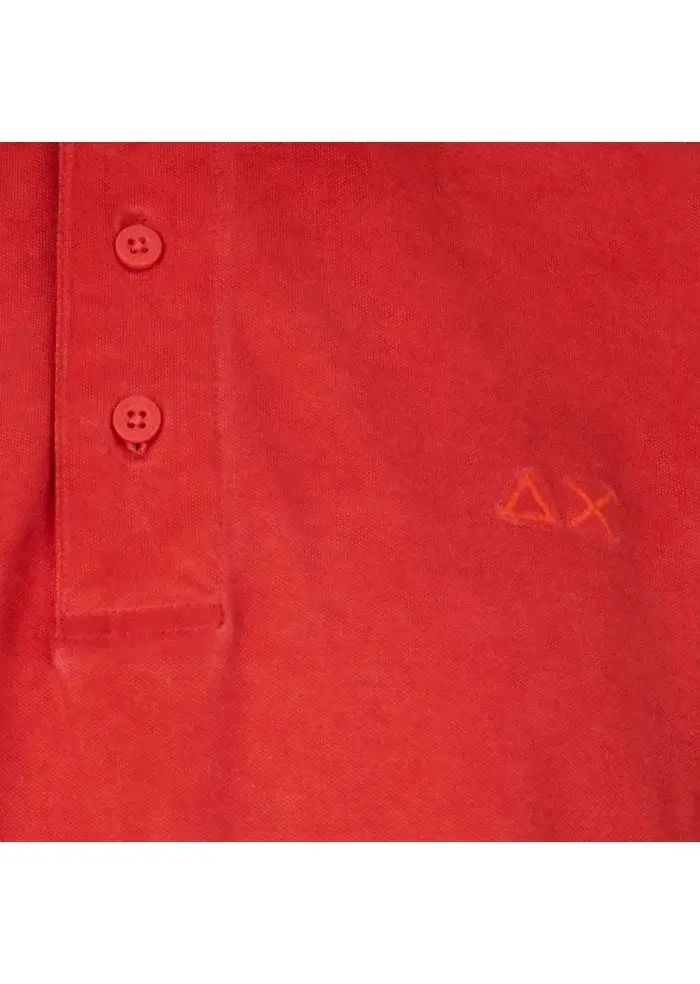SUN68 | POLO SPECIAL DYES ROSSO Ultimo giorno