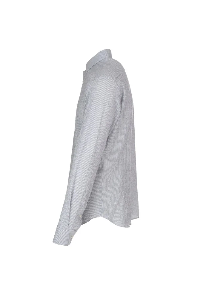 LIBERTY ROSE | CAMICIA BLAKE BIANCO BLU Sostegno trimestrale
