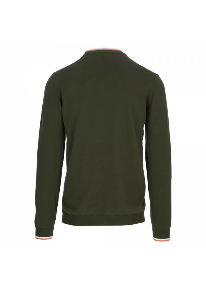 WOOL & CO | MAGLIONCINO COTONE VERDE 50% di sconto con spedizione gratuita