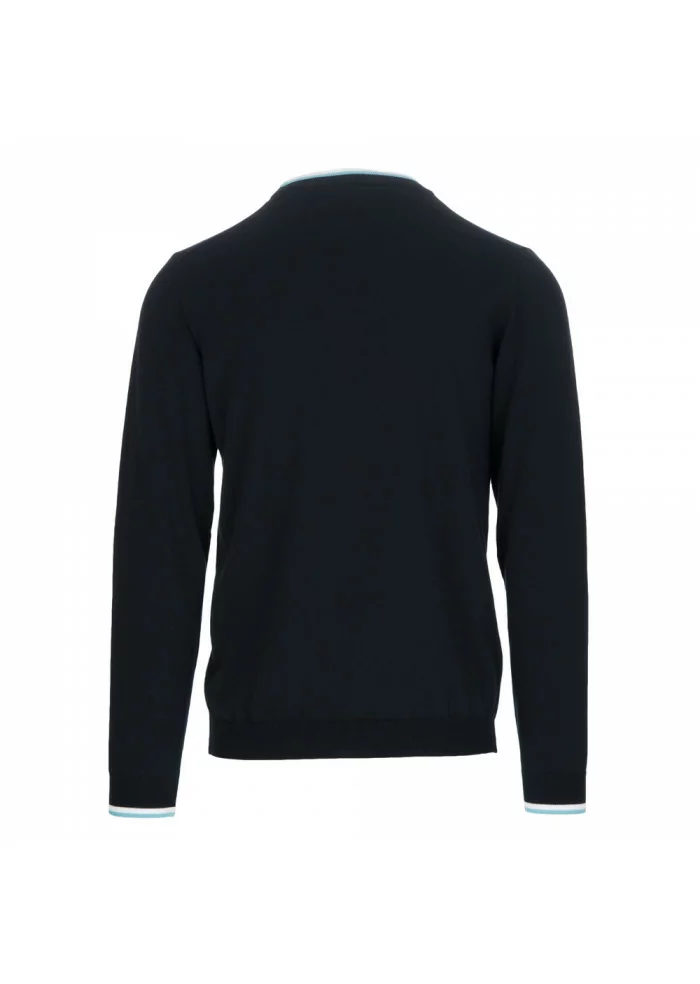 WOOL & CO | MAGLIONCINO COTONE BLU Black Friday Prezzi