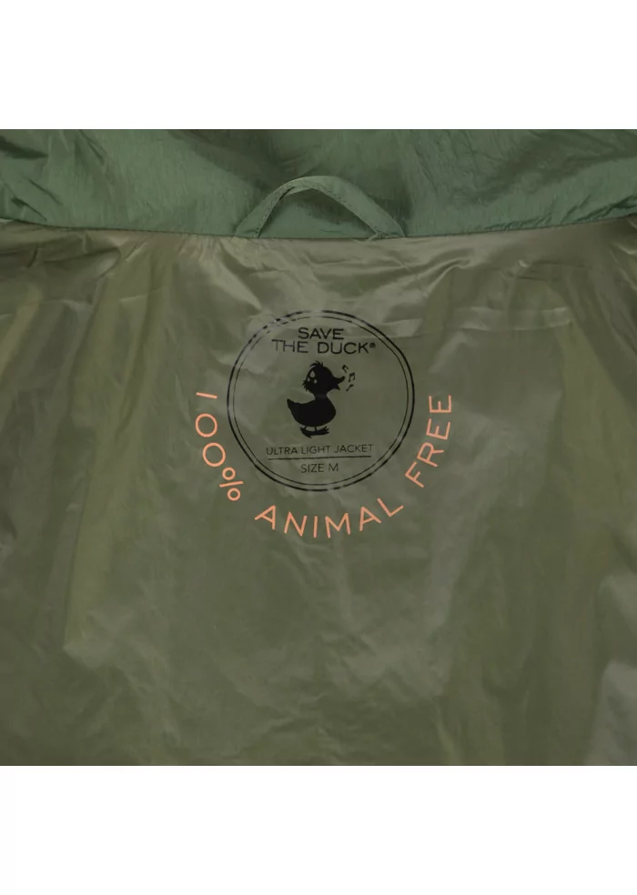 SAVE THE DUCK | GIACCA A VENTO DIONE VERDE Duty-free