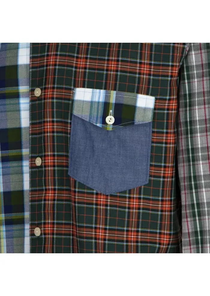 TINTORIA MATTEI 954 | CAMICIA MULTICOLORE Sconti questo mese