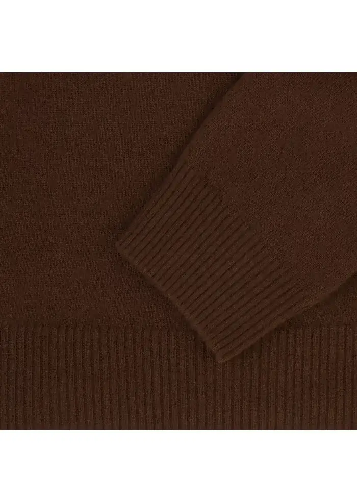 DANIELE FIESOLI | MAGLIONE GIROCOLLO MARRONE Italy