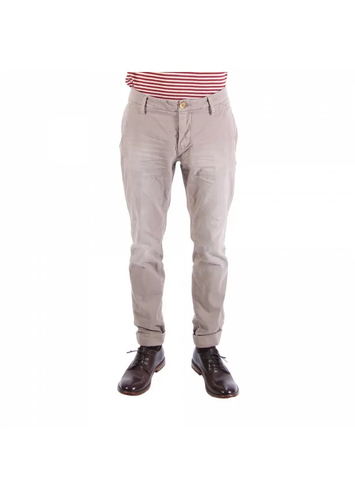 AGLINI | PANTALONI CHINO SLIM BEIGE Shopping Online