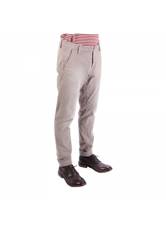 AGLINI | PANTALONI CHINO SLIM BEIGE Shopping Online