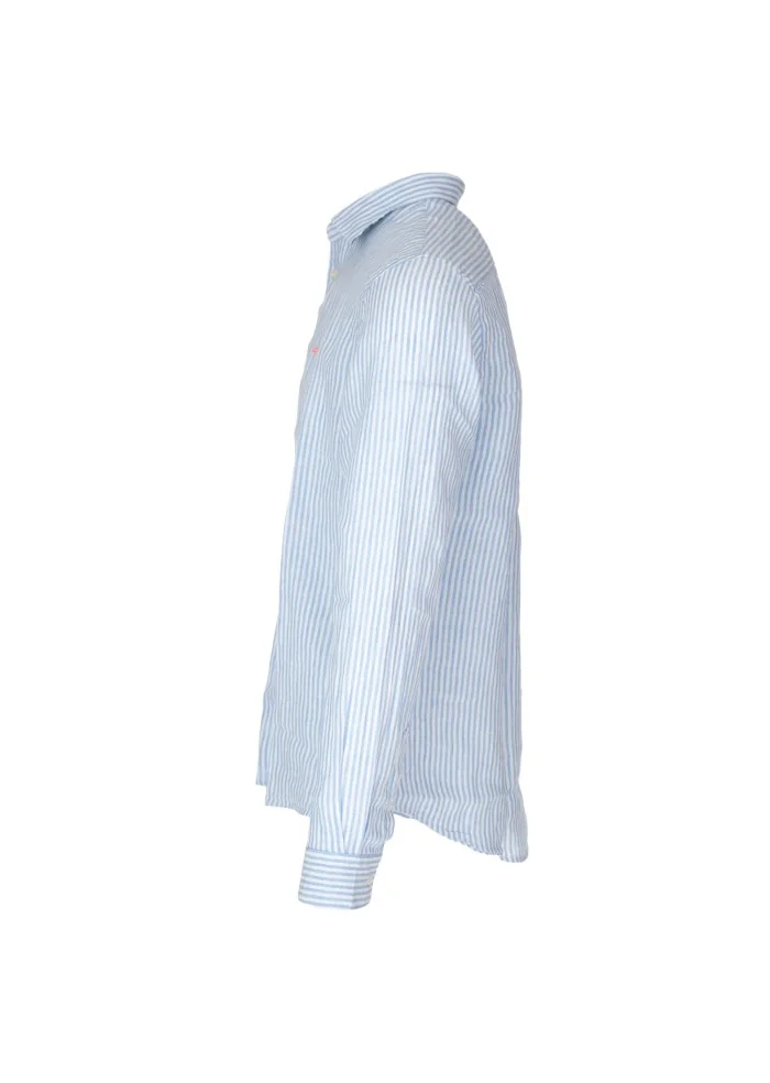 SUN68 | CAMICIA STRIPE CLASSIC BEACH AZZURRO BIANCO Online
