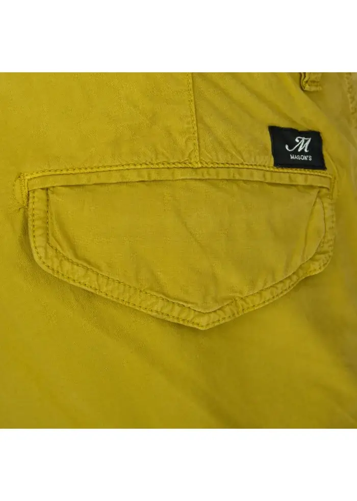 MASON'S | BERMUDA CARGO HONOLULU GIALLO OCRA Sconto di tempo limitato