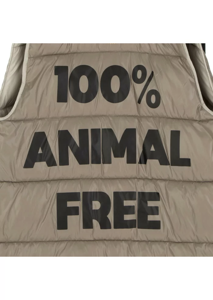 SAVE THE DUCK | GILET PIUMINO LUCK19 IRIA BEIGE Offerta Giorno del Papà