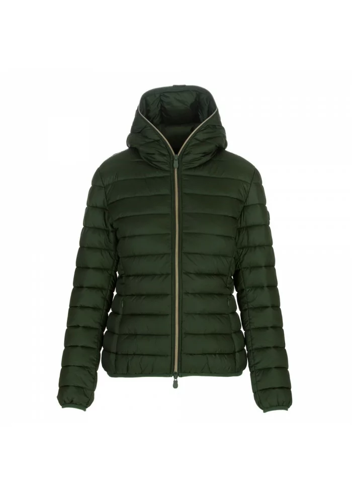 SAVE THE DUCK | PIUMINO DONNA IRIS19 ALEXIS VERDE Offerta Anniversario