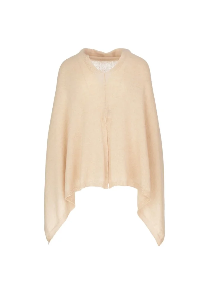 CASHMERE ISLAND | PONCHO SORRENTO SABBIA Offerta migliore