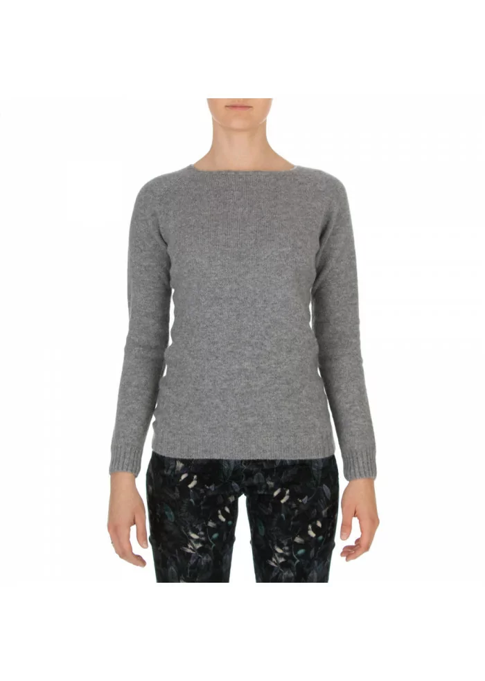 RIVIERA CASHMERE | MAGLIONE BARCHETTA GRIGIO Offerta temporanea