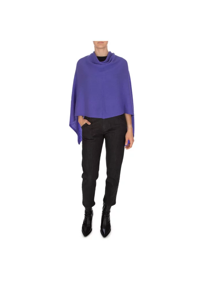 RIVIERA CASHMERE | MANTELLINA RASATA VIOLA Bestseller