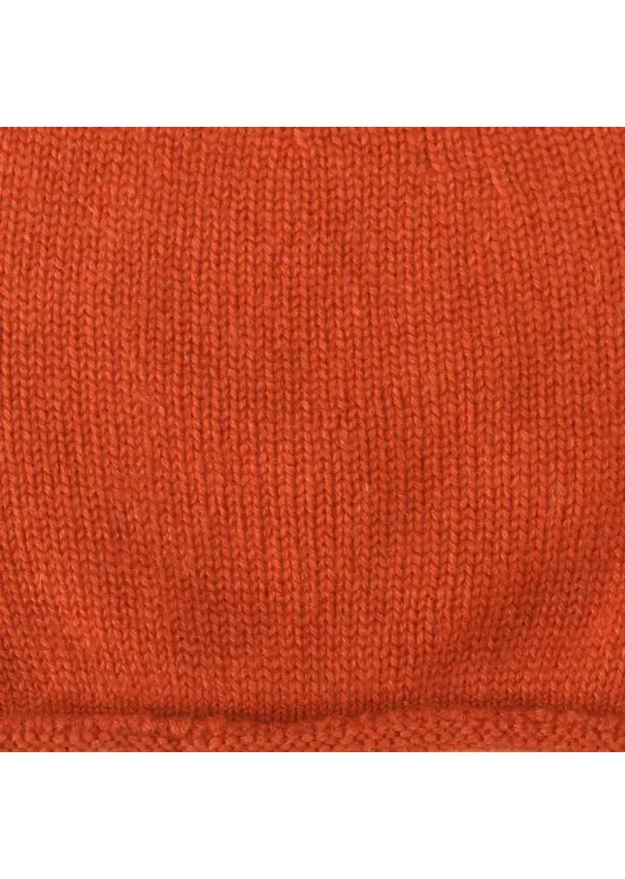 BERRETTO UNISEX RIVIERA CASHMERE | 118R CUPOLA RASATA ARANCIONE Offerte stagionali
