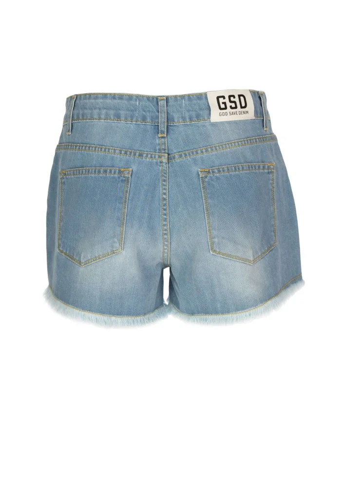 GOD SAVE DENIM | SHORTS DENIM IRIS AZZURRO Ultimi due giorni
