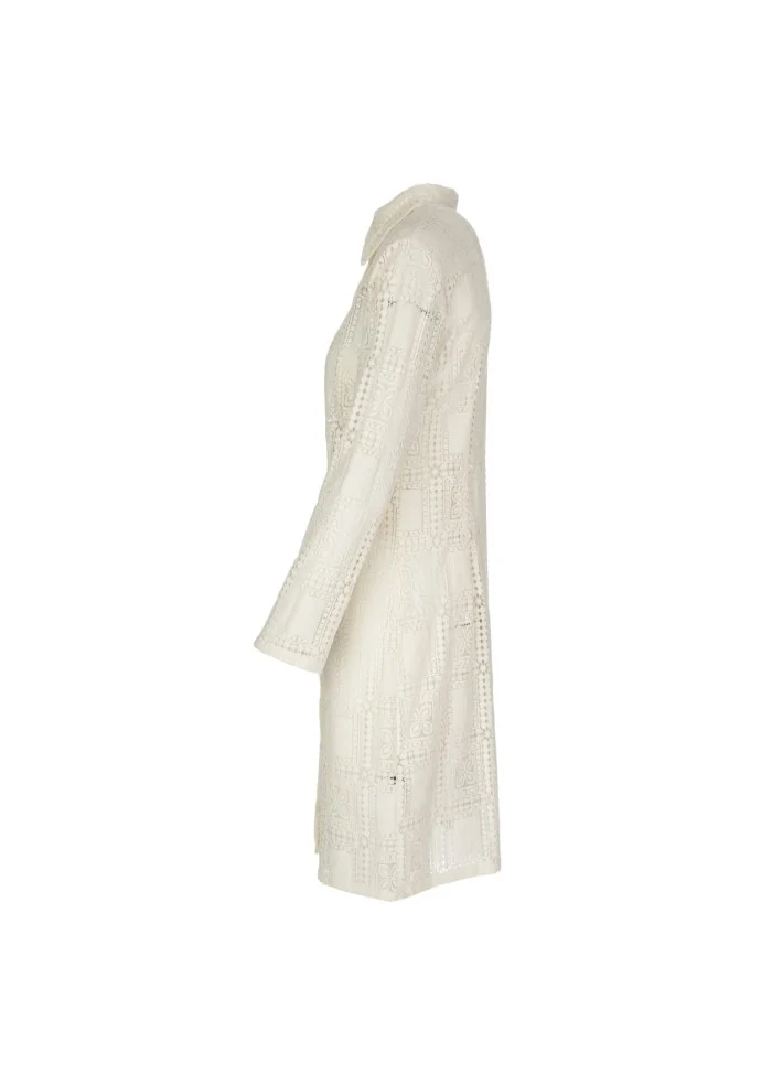 KARTIKA | ABITO PIZZO BIANCO PANNA Sostegno trimestrale