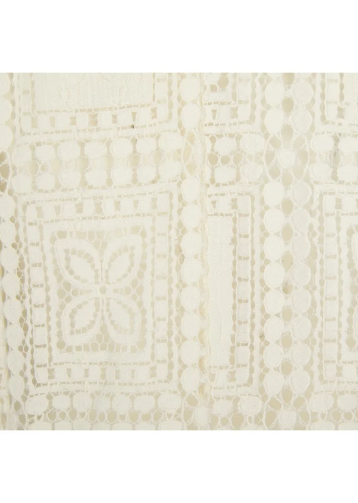 KARTIKA | ABITO PIZZO BIANCO PANNA Sostegno trimestrale