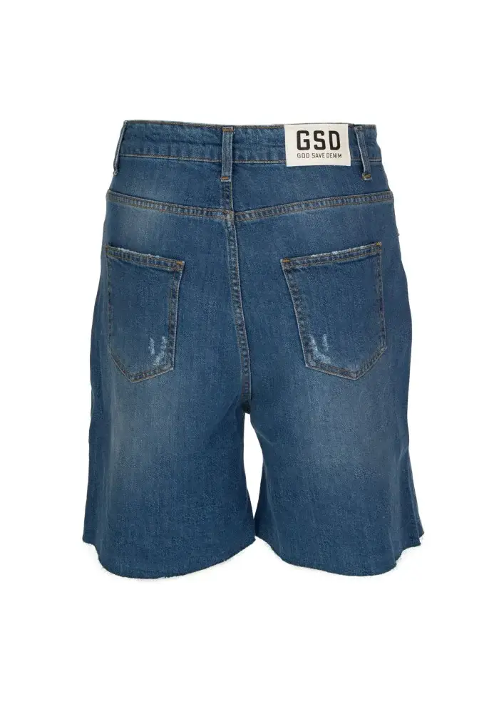 GOD SAVE DENIM | SHORTS ARES BLU JEANS Officina