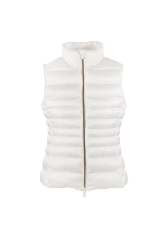 SAVE THE DUCK | GILET IRIS17 LYNN BIANCO Black Friday Prezzi