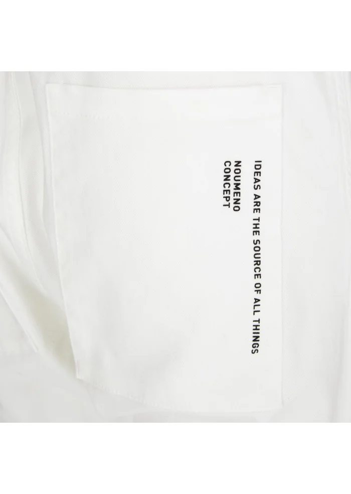 NOUMENO CONCEPT | PANTALONI COTONE BIANCO Duty-free