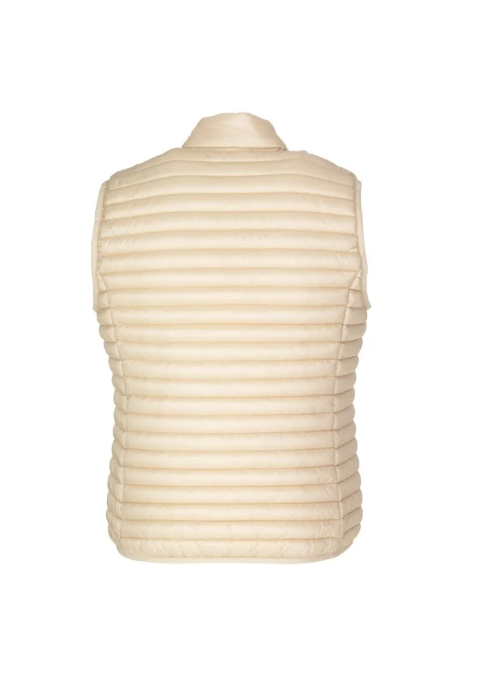SAVE THE DUCK | GILET IRIS18 ARABELLA BEIGE 50% di sconto per tempo limitato