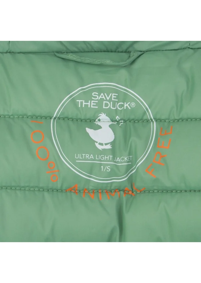 SAVE THE DUCK | PIUMINO GIGA01 DAISY VERDE MENTA Vendita