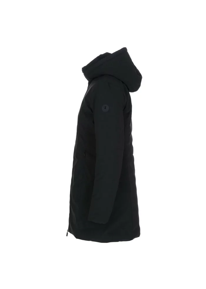 SAVE THE DUCK | PIUMINO IMPERMEABILE MATT17 RACHEL NERO Negozi Online