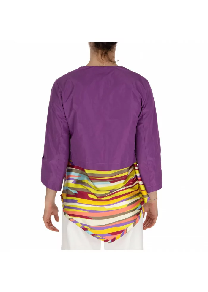 KARTIKA | BOLERO LUCIDO VIOLA Fino Al -60%
