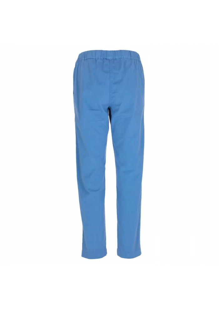 SEMICOUTURE | PANTALONI COTONE AZZURRI Sottocosto