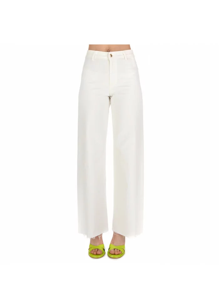 KARTIKA | JEANS PALAZZO COTONE BIANCO Convenienza