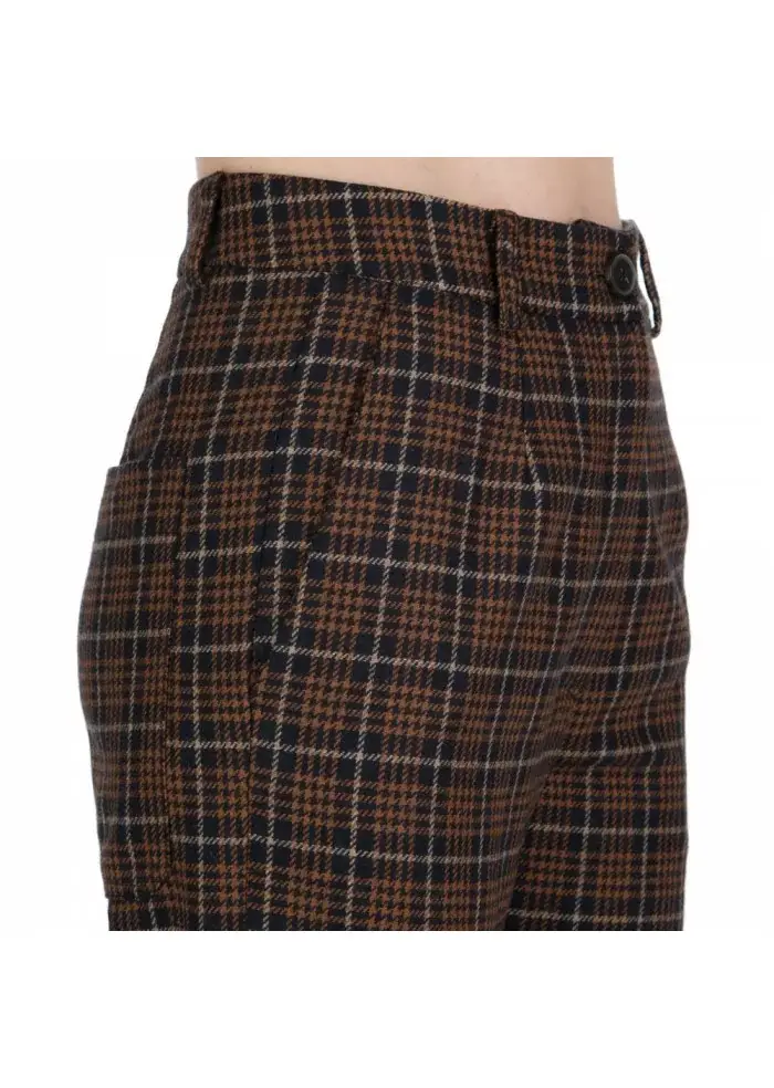 SOLOTRE | PANTALONI LANA MARRONE Sconto