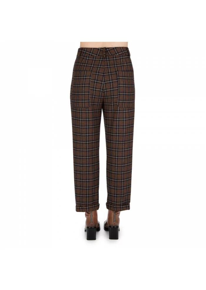 SOLOTRE | PANTALONI LANA MARRONE Sconto