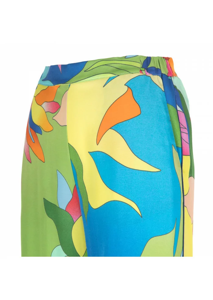 PANTALONI DONNA SEMICOUTURE | Y2ST34 FLW08 MULTICOLORE Saldi