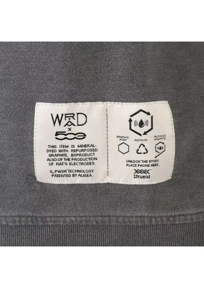 FELPA UNISEX WRAD x FIAT | WRAD X 500E GRIGIO I Più Venduti