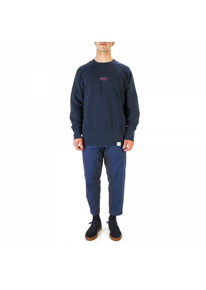 ABBIGLIAMENTO UNISEX FELPA 100% COTONE ORGANICO NAVY BLU WRAD Sconto di tempo limitato