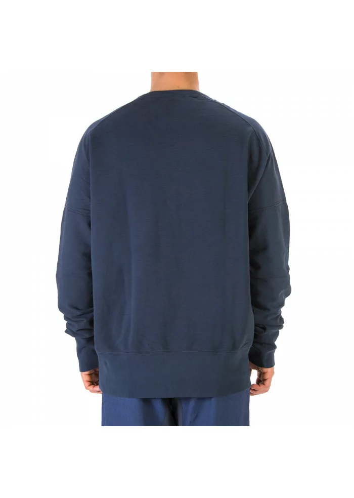 ABBIGLIAMENTO UNISEX FELPA 100% COTONE ORGANICO NAVY BLU WRAD Sconto di tempo limitato