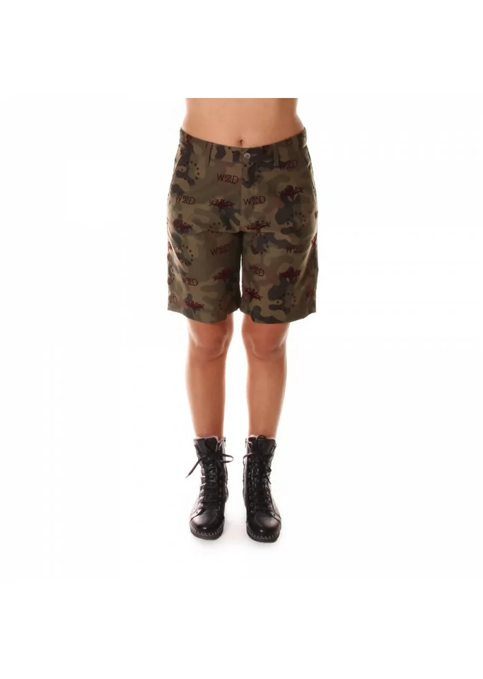 WRAD | SHORTS MILITARE CAMU VERDE Offerta speciale