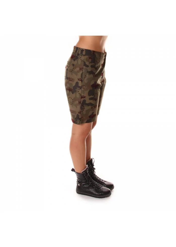 WRAD | SHORTS MILITARE CAMU VERDE Offerta speciale