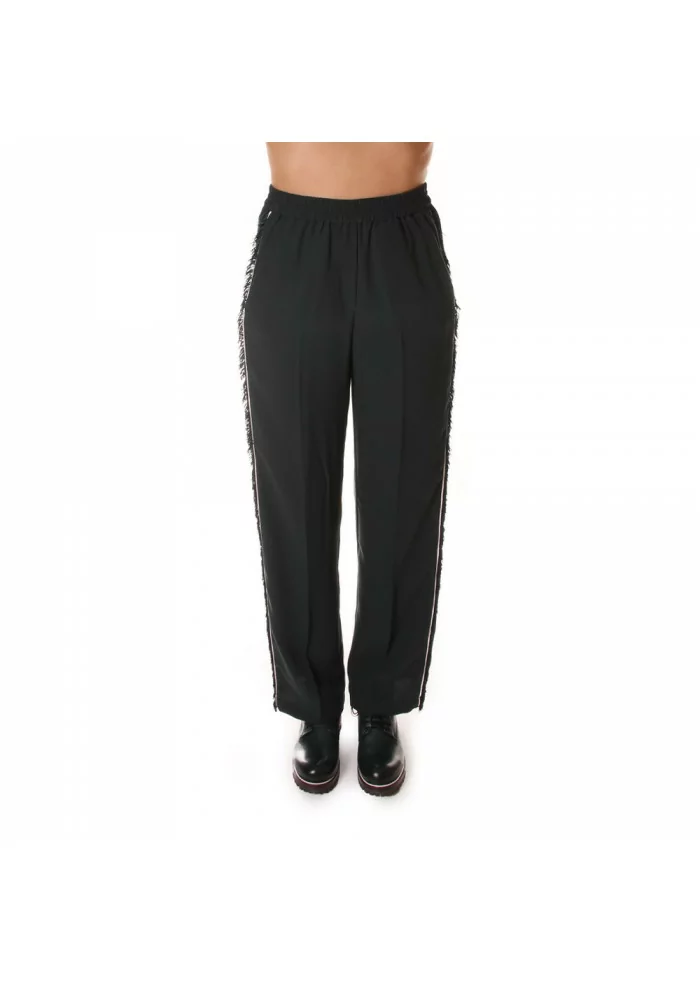8PM | PANTALONI CON FRANGE MANET VERDE Flash Sale