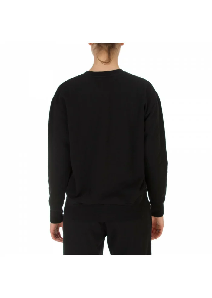FELPA DONNA COLORFUL STANDARD | CS2052 NERO Fornitura limitata