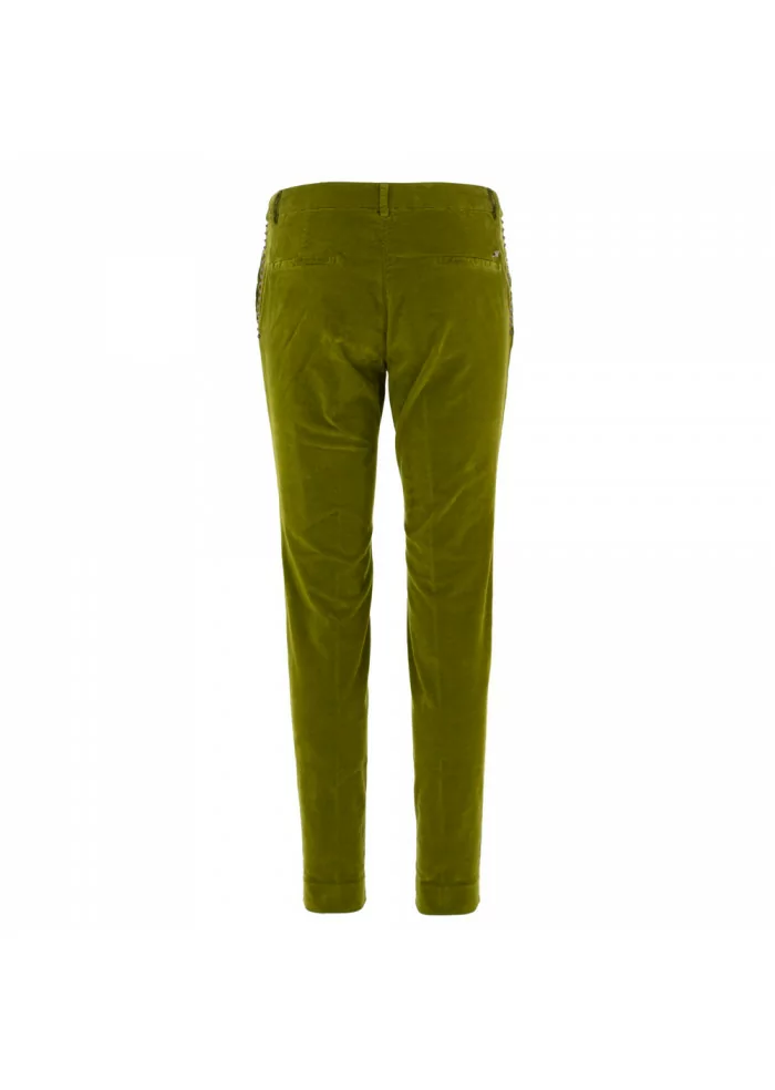 MASON'S | PANTALONI DONNA "NEW YORK" VERDE Black Friday