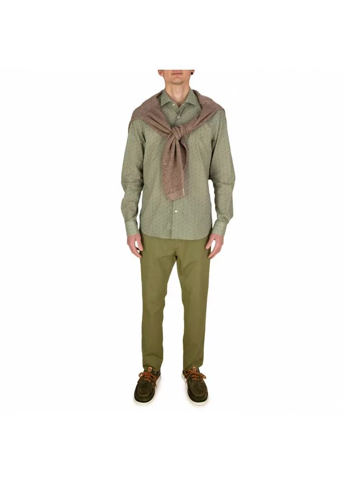 MASTRICAMICIAI | CAMICIA COTONE LUCA VERDE Offerta Giorno del Papà