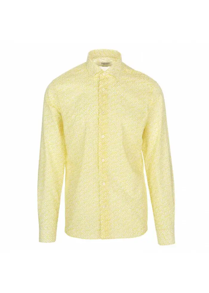 MASTRICAMICIAI | CAMICIA COTONE LUCA GIALLO Offerta San Valentino