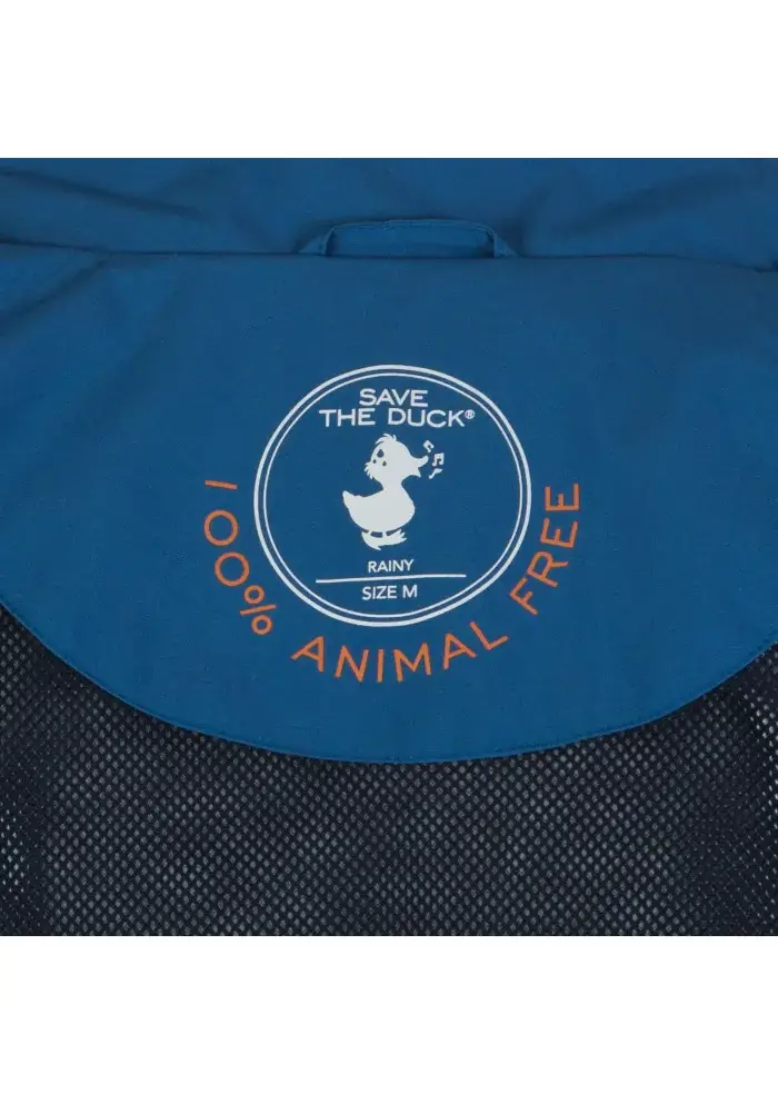 SAVE THE DUCK | IMPERMEABILE DARK FINLAY BLU Offerta migliore