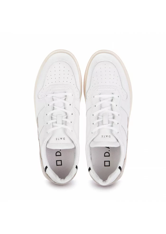 D.A.T.E. | SNEAKERS COURT 2.0 VINTAGE BIANCO BEIGE Offerte esclusive