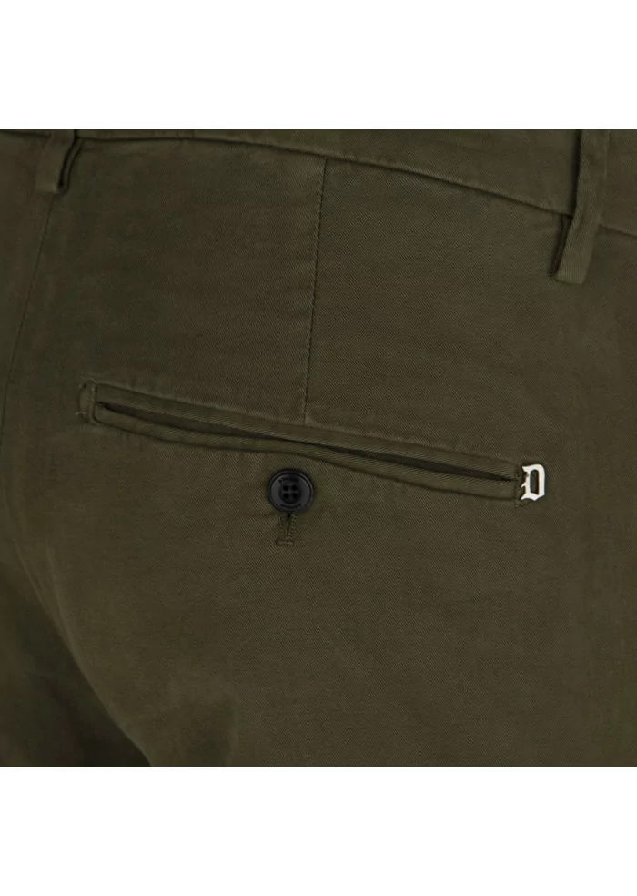 DONDUP | PANTALONI GAUBERT COTONE VERDE Liquidazione