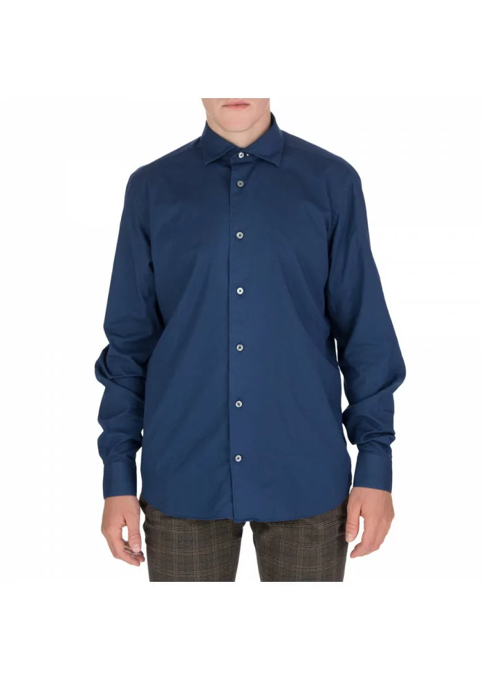 MASTRICAMICIAI | CAMICIA COTONE BLU Sconti VIP